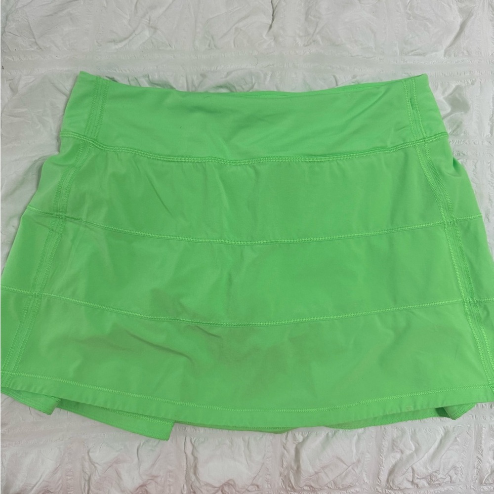 Lululemon Green Mini Skirt